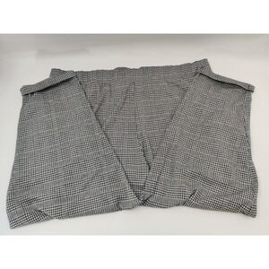 Terra & Sky Women's 4X‎ Black White Houndstooth Elastic Waist Pull On Pants